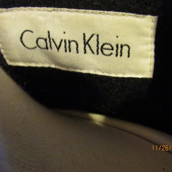 Calvin Klein, Warm Belt or no belt,  wool coat - Picture 3 of 4